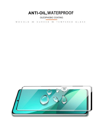 Mocolo 3D 9H Full Glue - Full screen protection glass for Xiaomi 12 / 12X (Black)