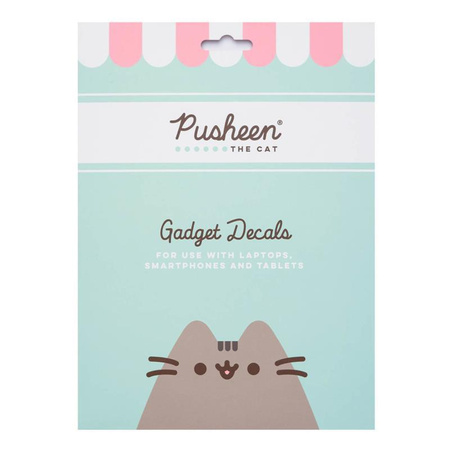 Pusheen - Set de 16 autocollants pour ordinateur portable / smartphone de la collection Foodie