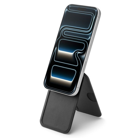 Spigen S314-2 Slim Fold Tripod MagSafe - Magnetic Wallet with Stand Function (Black)