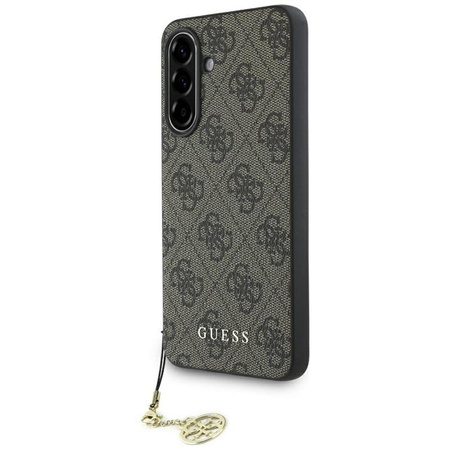 Guess 4G Charms Collection - tok Samsung Galaxy A36 5G készülékhez (barna)