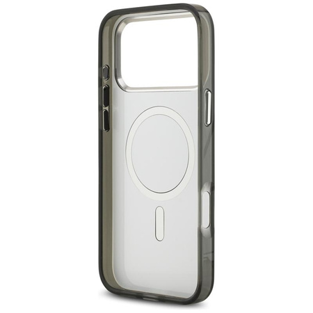 Karl Lagerfeld IML Aquarelle Karl & Choupette & Logo MagSafe - Hülle für iPhone 17 Pro Max (schwarz)