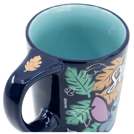 Disney Stitch - Tasse en céramique Irreversible Dropsafe de la collection Ohana 300ml