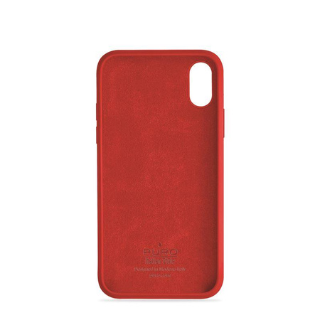 PURO ICON Hülle - Etui iPhone Xs / X (rot)