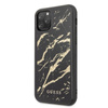 Guess Marble Glass Gold Glitter - iPhone 11 Pro Max Case (black)