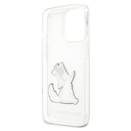 Karl Lagerfeld Choupette Fun - Etui iPhone 13 Pro (przezroczysty)