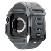 Spigen Rugged Armor Pro - Řemínek s pouzdrem pro Apple Watch 10 46 mm (Tmavě šedá)