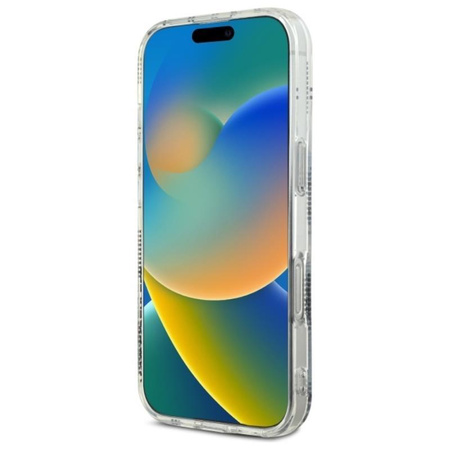 Karl Lagerfeld IML Choupette Head Galvanizované pouzdro - iPhone 16 Pro (průhledné)