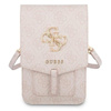 Guess 4G Big Metal Logo Phone Bag - Sac avec compartiment pour smartphone (rose)