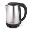 LARGE STEEL ELECTRIC Kettle 1.7 L, mit Untertasse, Alpina, 1850-2200W