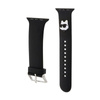 Karl Lagerfeld 3D Rubber Choupette Head NFT - Bracelet pour Apple Watch 42/44/45/49 mm (noir)