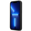 Guess Saffiano 4G Big Silver Logo - iPhone 13 Case (blue)