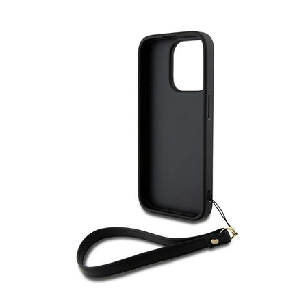 DKNY csuklópánt Stock Logo - iPhone 15 Pro tok (fekete)
