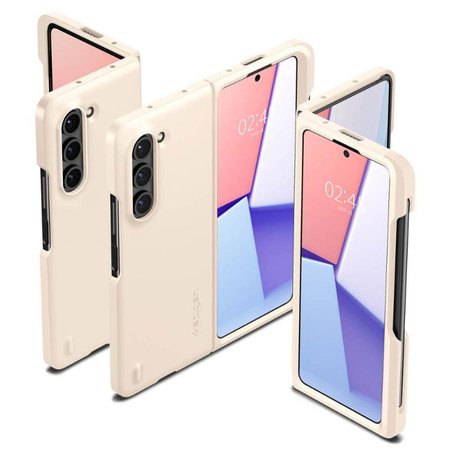 Spigen Thin Fit Pen - Etui pour Samsung Galaxy Z Fold 5 (Ivoire perlé)