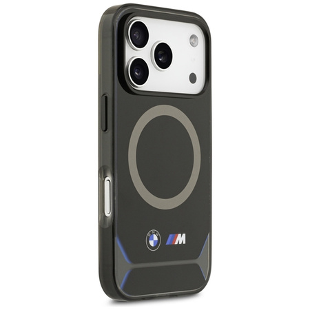 BMW M IML Metal Buttons & Logo MagSafe - Case iPhone 17 Pro (black-blue)