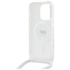 Karl Lagerfeld Crossbody IML Karl Head MagSafe - Etui iPhone 16 Pro (przezroczysty)