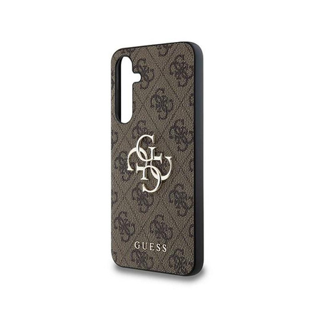 Guess 4G Big Metal Logo - Hülle Samsung Galaxy A35 5G (braun)