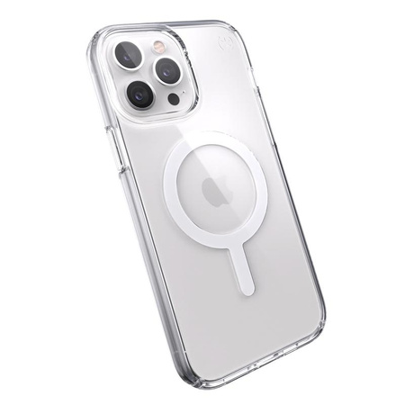 Speck Presidio Perfect-Clear + MagSafe - iPhone 13 Pro Max / 12 Pro Max tok MICROBAN bevonattal (átlátszó)