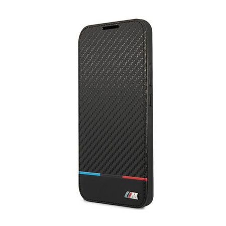 BMW Booktype M Kollektion Dreiecke - Samsung Galaxy S22+ Tasche (schwarz)