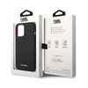 Karl Lagerfeld Silicone Plaque Magsafe - Etui iPhone 14 Pro Max (czarny)
