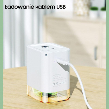 Dozownik Automatyczny do Płynu Dezynfekującego w Sprayu Bezdotykowy Usams