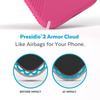 Speck Presidio2 Grip - Coque antidérapante pour iPhone 14 Pro Max (Digitalpink / Blossompink / White)