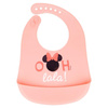 Minnie Mouse - Silicone bib with pocket (Indigo dreams)