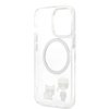 Karl Lagerfeld Karl & Choupette Aluminium MagSafe - iPhone 13 Pro Case (Transparent)