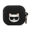 Karl Lagerfeld Choupette 3D - Apple Airpods 3 Hülle (schwarz)