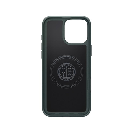 Spigen Thin Fit MagSafe - pouzdro pro iPhone 16 Pro (Abyss Green)