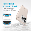 Pouzdro Speck Presidio2 Pro ClickLock & MagSafe pro iPhone 15 Pro (Bleached Bone / Heirloom Gold / Hazel Brown)