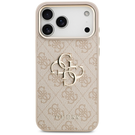 Guess 4G Big 4G Classic Logo - Case iPhone 17 Pro Max (Rosa / Gold)