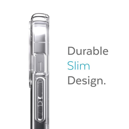 Speck Presidio Perfect-Clear - pouzdro pro iPhone 13 Pro Max / iPhone 12 Pro Max s povrchovou úpravou MICROBAN (čiré)