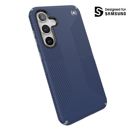 Speck Presidio2 Grip - Samsung Galaxy S24+ Gehäuse (Küstenblau / Staubgrau)