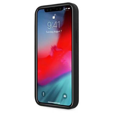 Karl Lagerfeld Fullbody szilikon ikonikus - iPhone 12 Pro Max tok (fekete)