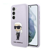 Karl Lagerfeld Silicone NFT Ikonik - Hülle für Samsung Galaxy S23+ (Violett)