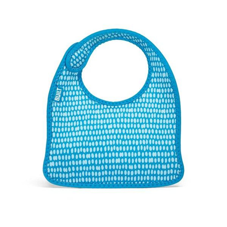 BUILT Mess Mate - 2 dětské bryndáky (Dribble Dots Blue)