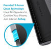 Speck Presidio2 Grip - Samsung Galaxy S22+ Case with MICROBAN Coating (Graphite Grey/Black)