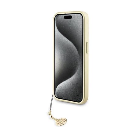 Guess 4G Charms Collection - iPhone 15 Pro Max Case (brown)