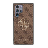 Guess 4G Big Metal Logo - Case for Samsung Galaxy S23 Ultra (Brown)