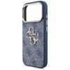 Guess 4G Big 4G Classic Logo - Case iPhone 17 Pro (Blue / Gold)