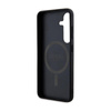 Guess 4G Collection Leather Metal Logo MagSafe - Samsung Galaxy S24 Case (black)