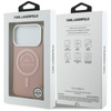 ETUI DO IPHONE 17 PRO do MAGSAFE KARL LAGERFELD ORYGINALNE RÓŻOWE MODNE