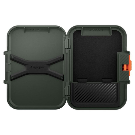 Spigen Lock Fit MagSafe - Magnetische Brieftasche (Militärgrün)