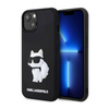 Karl Lagerfeld 3D Rubber NFT Choupette - Coque iPhone 14 (Noir)