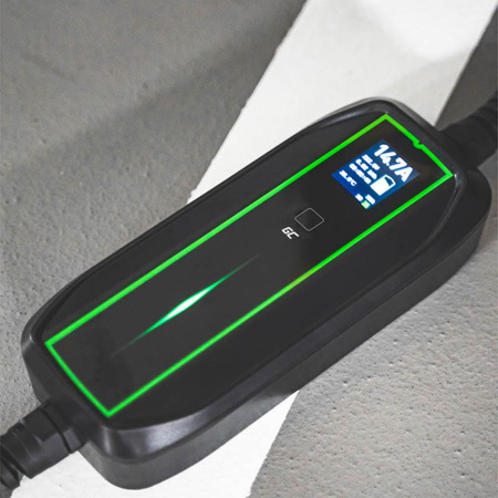 Green Cell - GC EV PowerCable 3,6 kW Schuko - mobilní nabíječka typu 1 pro nabíjení elektromobilů a plug-in hybridů