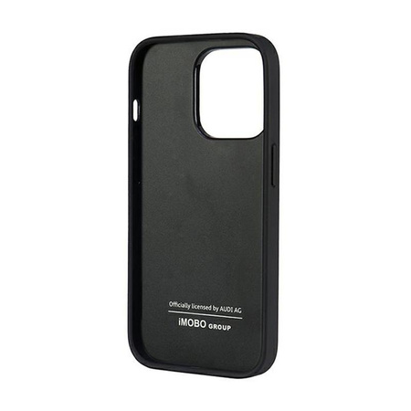 Audi Genuine Leather - Case for iPhone 14 Pro (Black)
