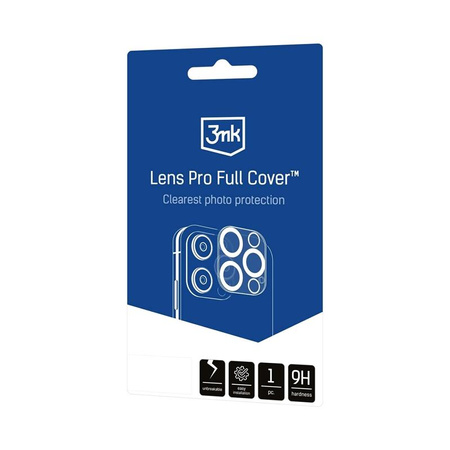 3mk Lens Pro Full Cover - Sklo na objektiv fotoaparátu iPhone Air