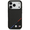Etui do iPhone 17 Pro do MagSafe BMW M Oryginalny Czarny Skórzany Case 