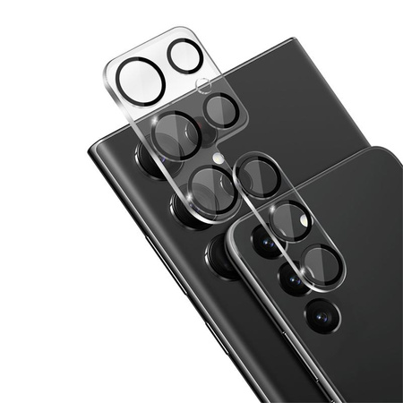 Crong Lens Shield - Appareil photo et verre de l'objectif du Samsung Galaxy S23+