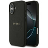 Guess Grained Ring MagSafe - Case iPhone 17 (black)